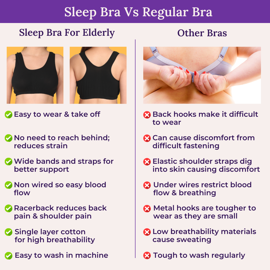 Sleep Bra Vs Regular Bra