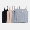 Slip For Baby Girl Mixed Color Slips 7 Pack