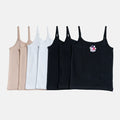 Spaghetti Top For Baby Girl Mixed Color Slips 7 Pack