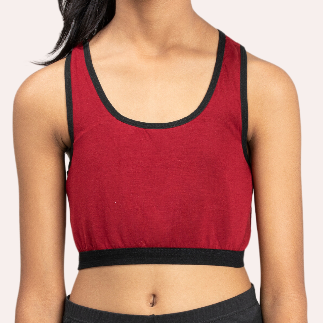 Sports Bra For Girls Front