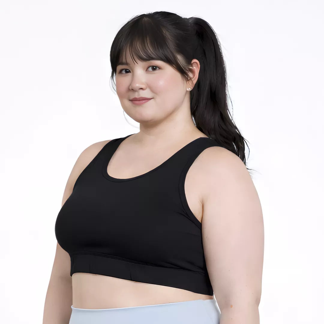 Sports Bra For Heavy Bust Black