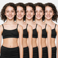 Starter Bra Black Pack Of 5
