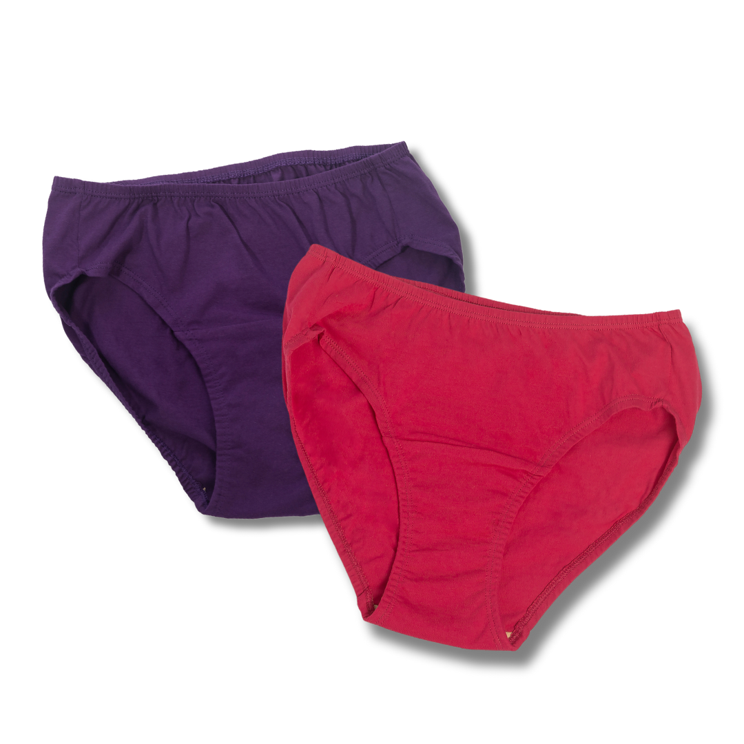 Teen LeakProof Daily Use Panties | Brief Fit | Ideal For Unpredictable Periods | 2 Pack