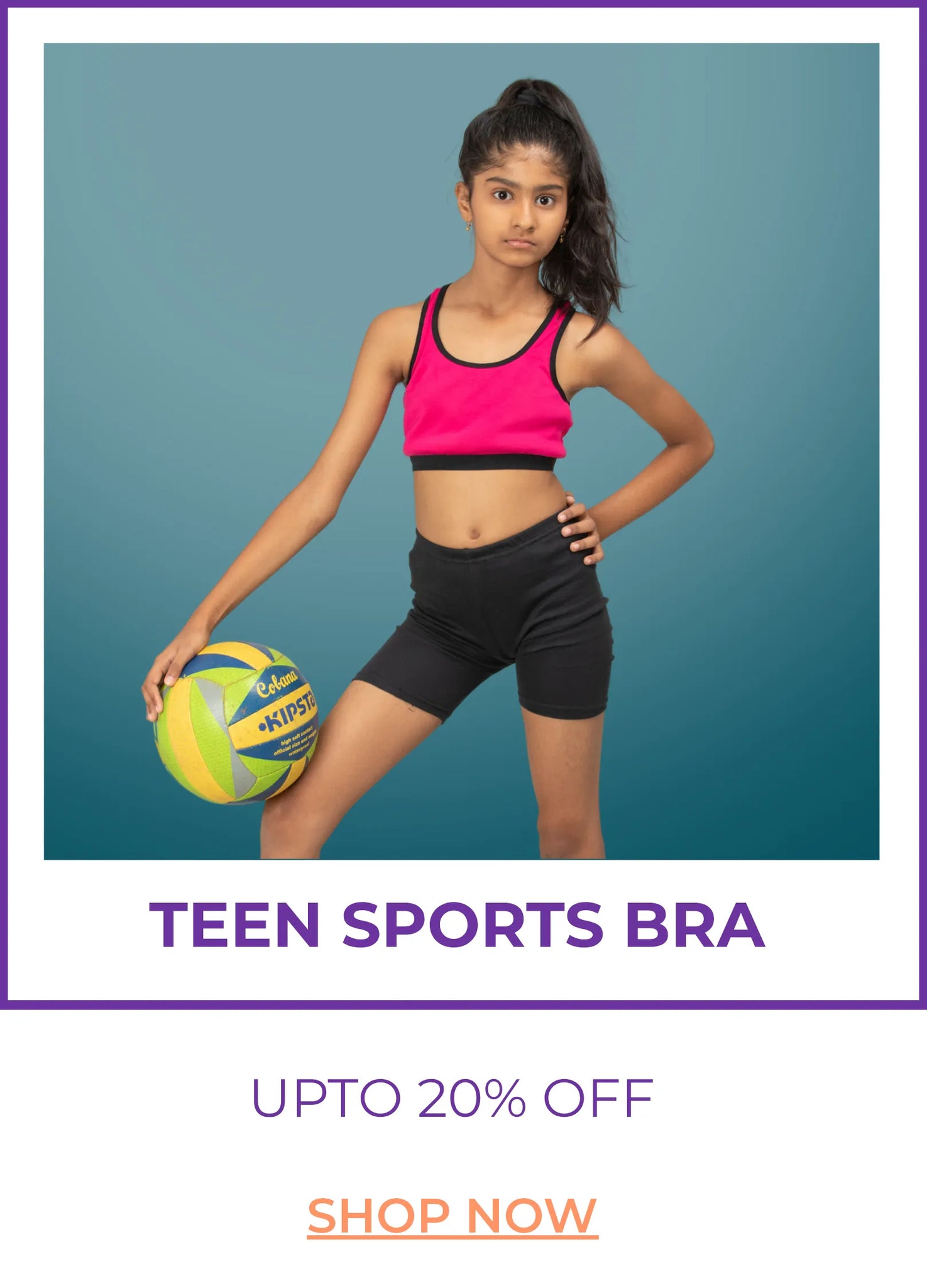 Teen Sports Bra