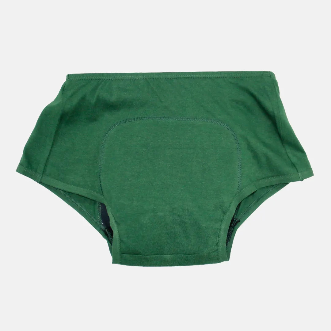 Teen Boxer Panties During Periods Green Pack Of 1