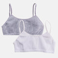 Teen Bra Grey White