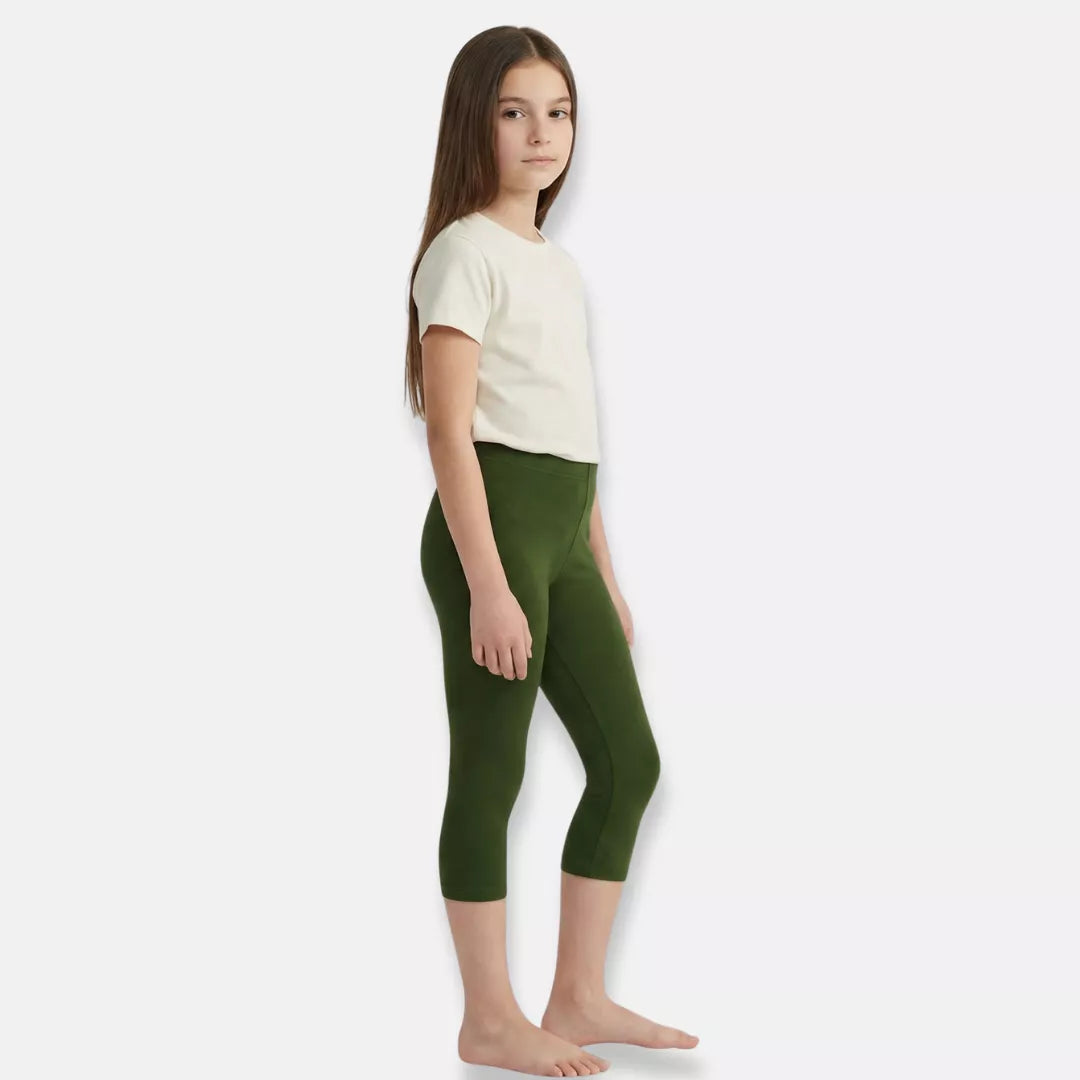 Teen Capris-Green
