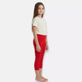 Teen Capris-Red
