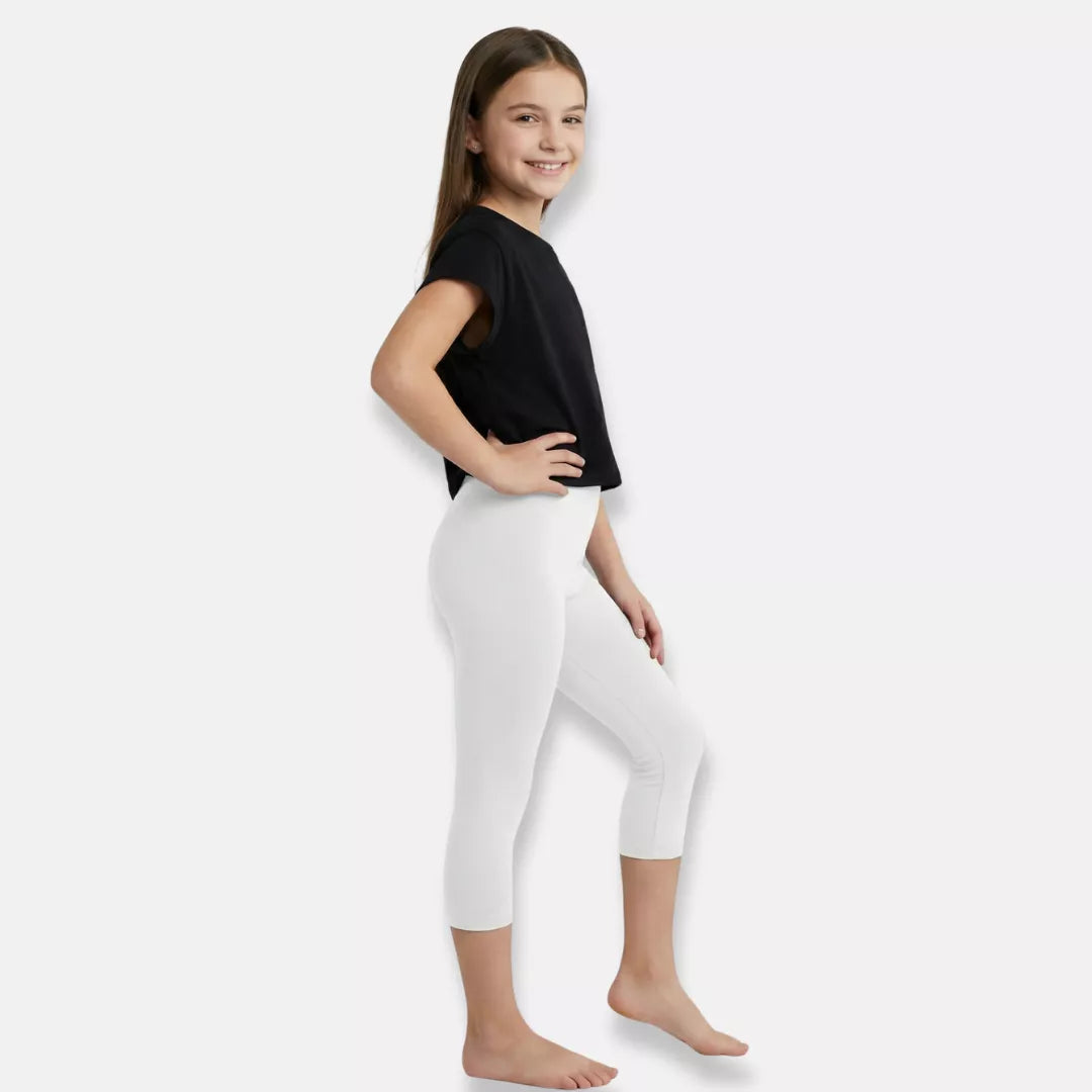Teen Capris-White