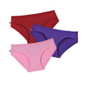 Teen Cotton Panties Maroon, Magenta & Light Pink