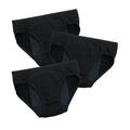 Teen Panties During Periods Black Pack Of 3
