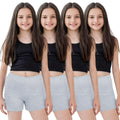 Teen Shorties Grey Pack Of 4