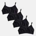 Training Bras For Girls Black Pack Of 4