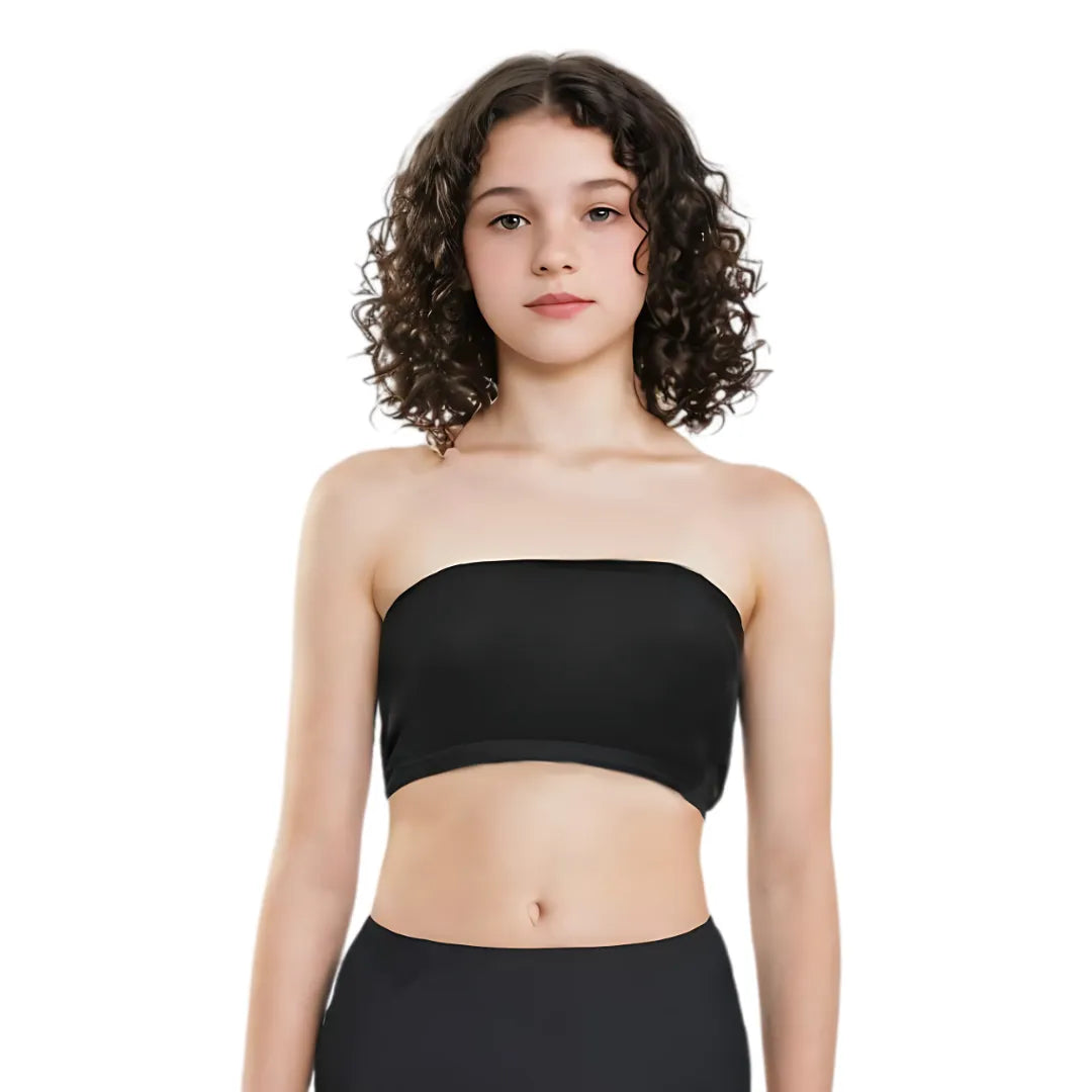 Tube Top Bra For Teens Black