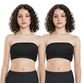 Tube Top Bra For Teens Black Pack Of 2