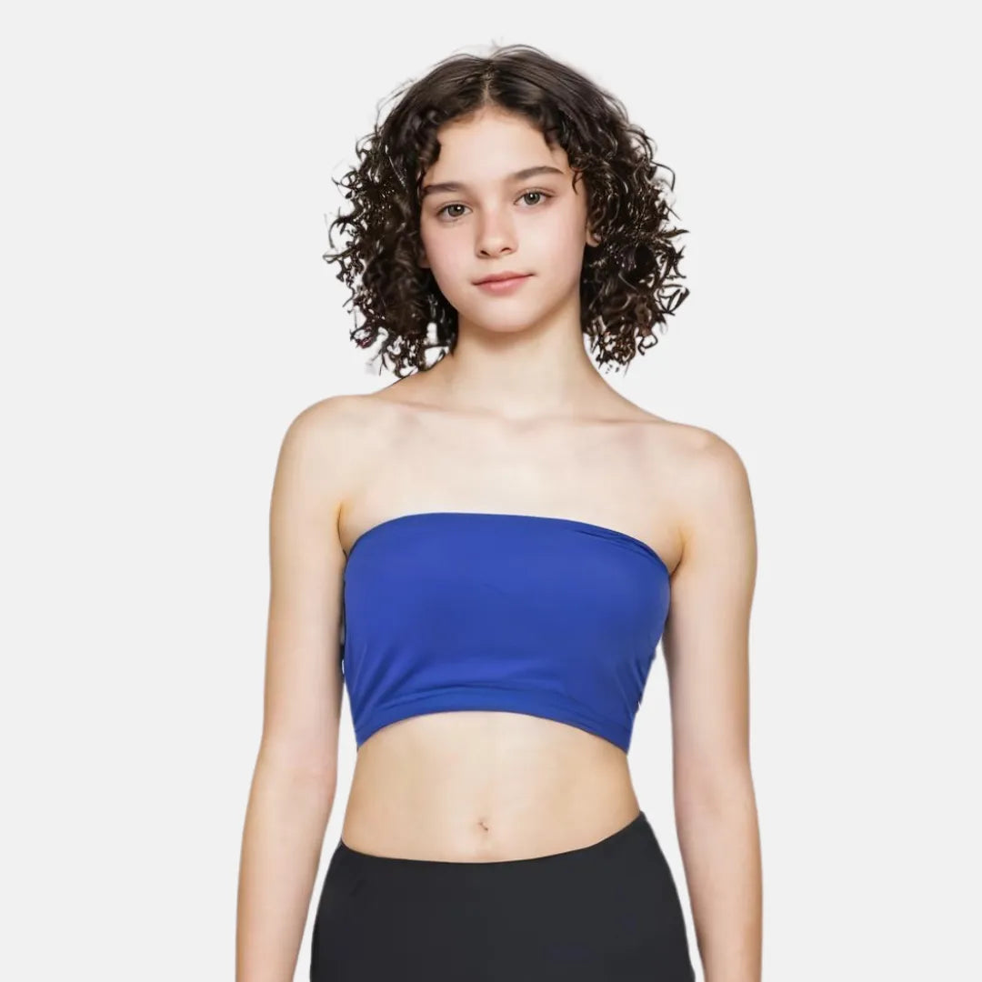 Tube Top Bra For Teens Royal Blue