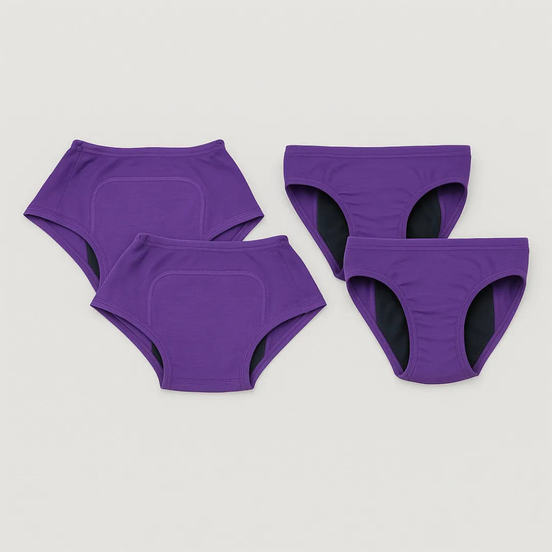 Tween Panties For Periods Magenta