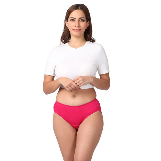 Incontinence Panties | Mid Waist | Leakproof Crotch | Absorbs 25ml Of Leaks | Reusable & Washable