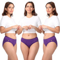 Urinary Incontinence Panties Magenta Pack Of 3