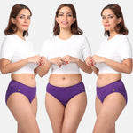 Urinary Incontinence Panties Magenta Pack Of 3
