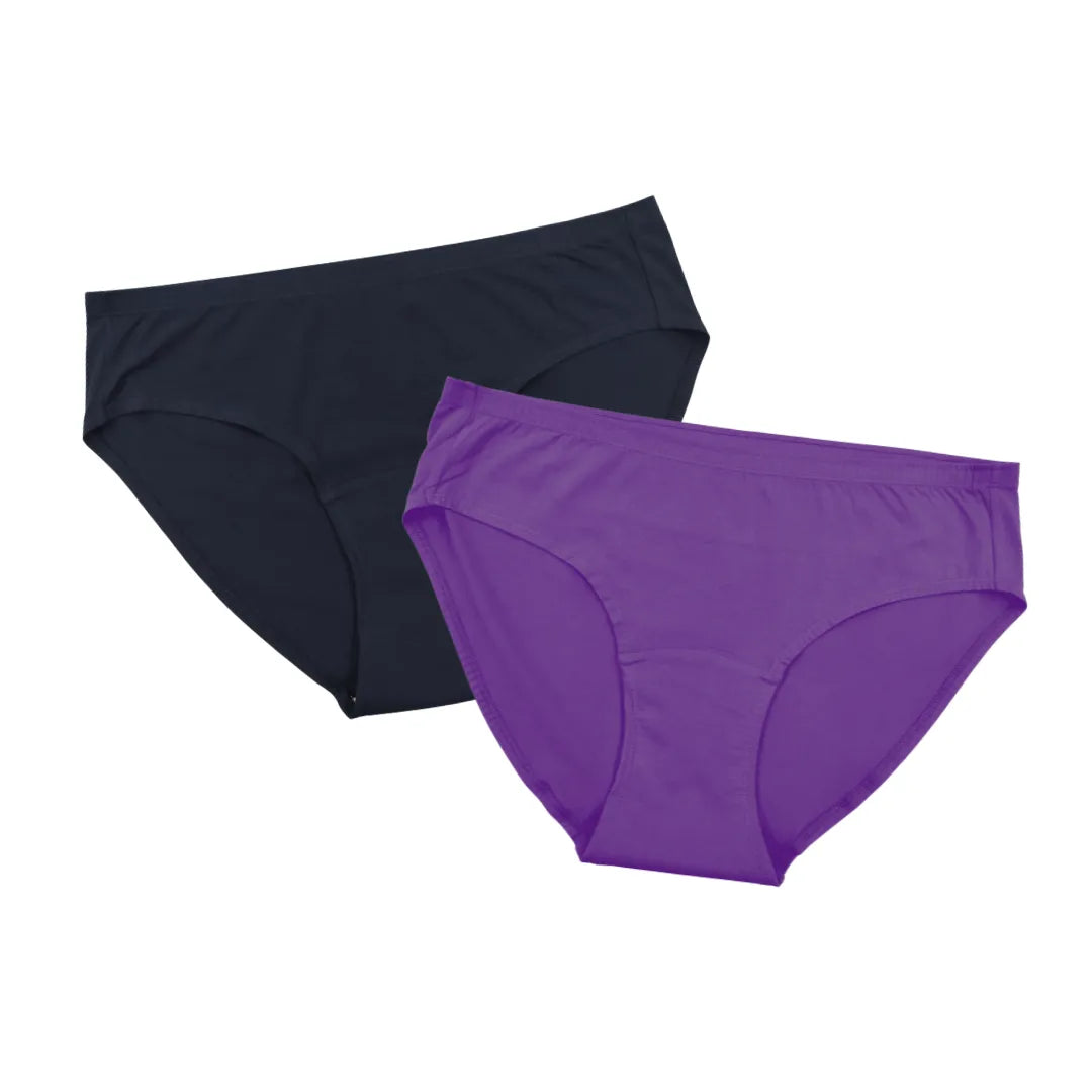 Urinary Incontinence Panties Navy Blue & Magenta