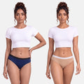 Urine Leakage Panties-Royal Blue & Skin