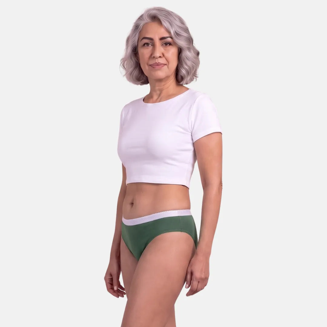Urine Panties-Senior Sea Green