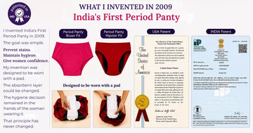 India's First Period Panty, Invented In 2009