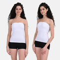 White Tube Top Pack Of 2