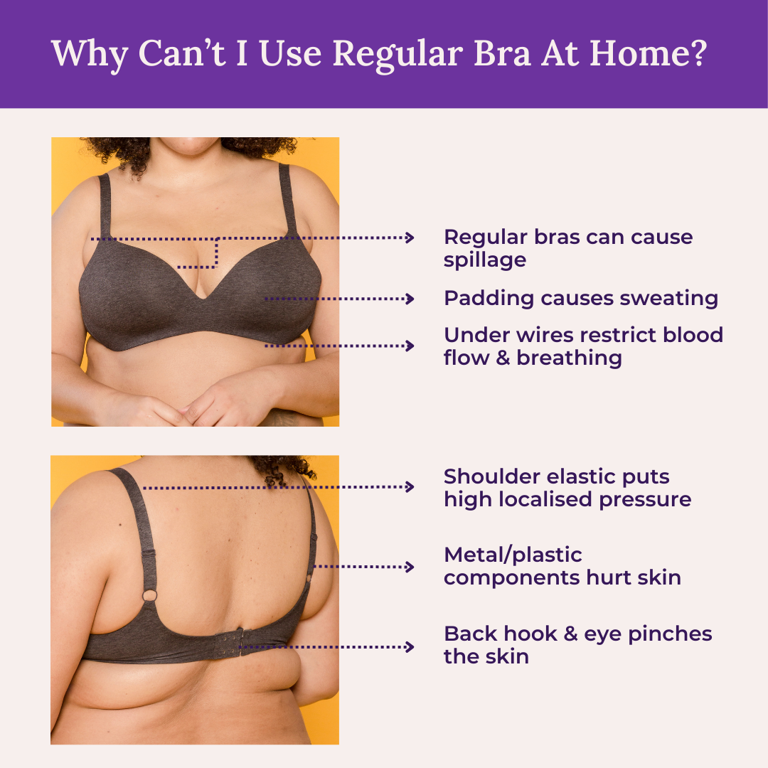 Buy Adira, Womens Sleep Bra, Slip On Bras To Wear At Home Comfortable, Work From Home Bra Without Hooks, Non Padded & Non Wired Support, Plus  Size
