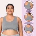 Wireless Plus Size Sleeping Bra / Plus Size Comfort Bra