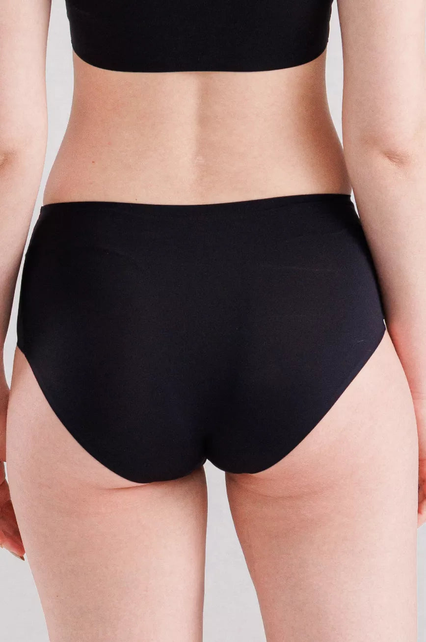 Women Hydraskin Sports Panty Black Back Image