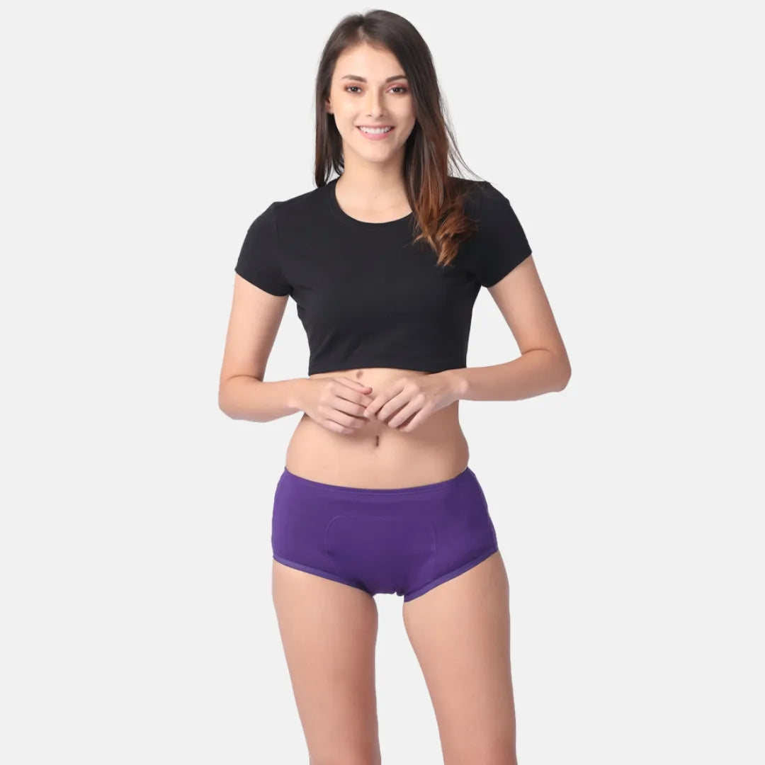 Women Panties During Periods Magenta