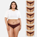 Women'S Plus Size Bikini Panties - Wine