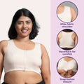 Women's Open Front Bra Features