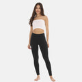 Womens Ankle Length Leggings - Black