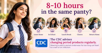 CDC warning about prolonged period panty wear