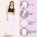 Churidar Length Features White