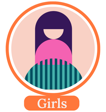 An illustration of girls category