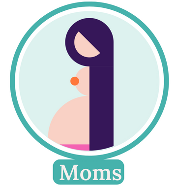 An illustration of moms category