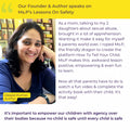 Our Founder & Author Speaks on Ms.P's Lessons On Safety
