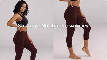 Cropped Leggings-No Show. No Slip. No Worries.