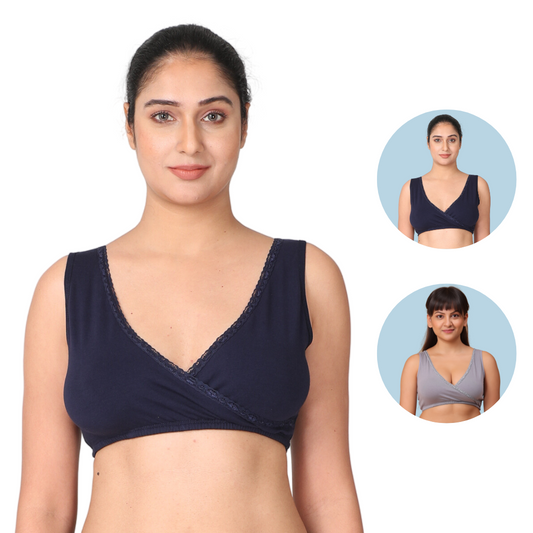 Pack Of 2 Sleep Nursing Bras