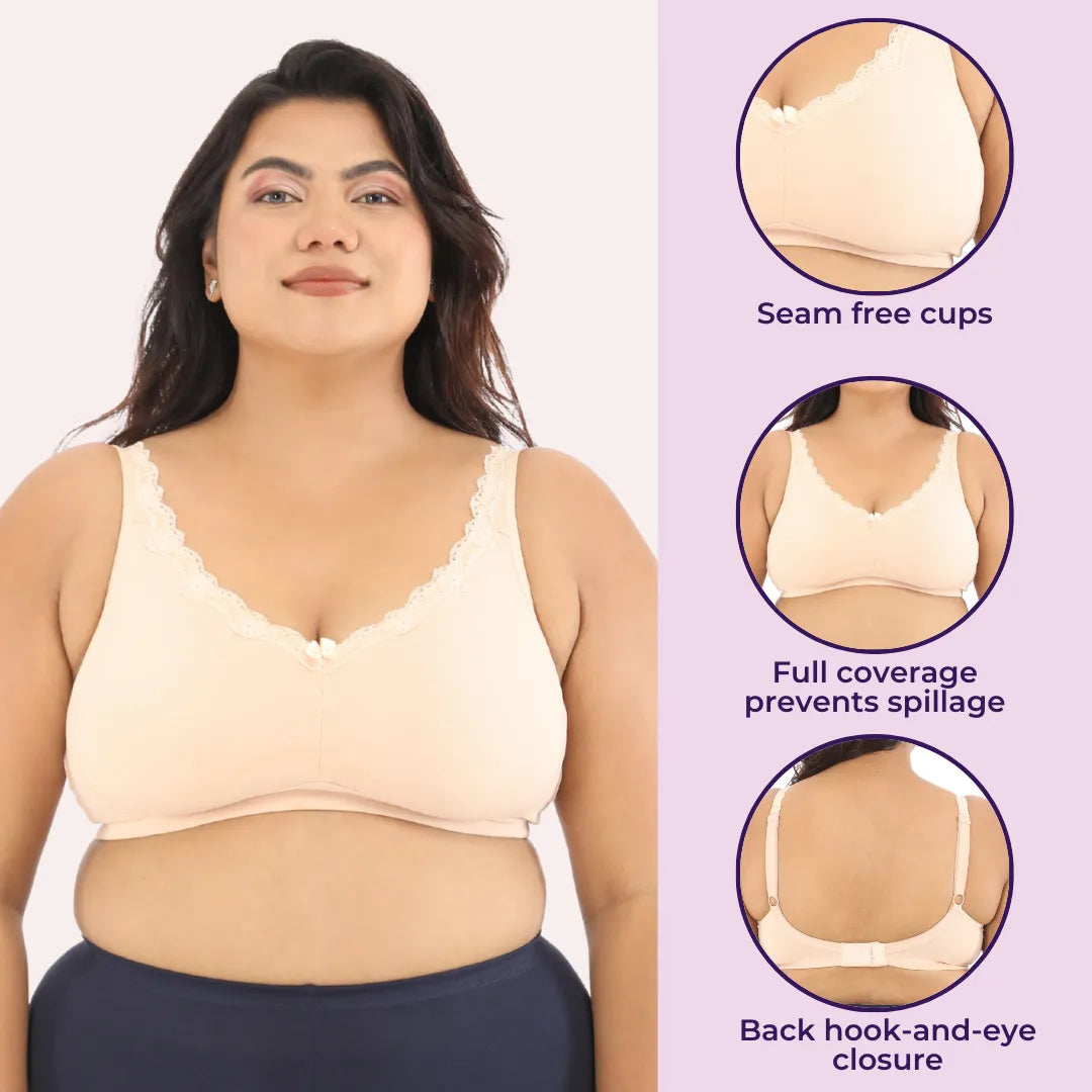 plus size bras for everyday wear - Skin