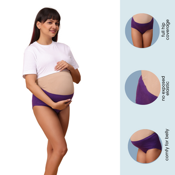 Pack Of 2 Maternity Panties