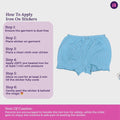 How to apply iron on sticker For adira Bloomers