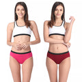 Women  Modal panties, Dark Pink, Maroon-Shop Now